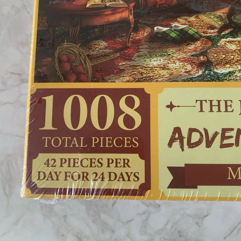 New - The‎ Jigsaw Puzzle Advent Calendar Christmas Celebration 1008 Pieces